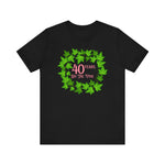 Load image into Gallery viewer, Celebrating 40 Years On the Vine Fitted Short Sleeved T-Shirt | AKA Inspired
