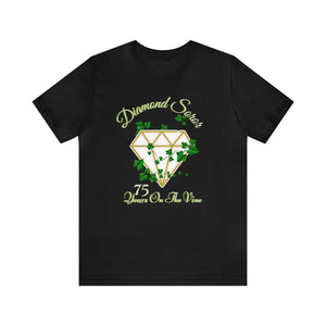 Diamond Soror 75 Years On The Vine Short-Sleeve T-Shirt | Sorority Inspired | HBCU