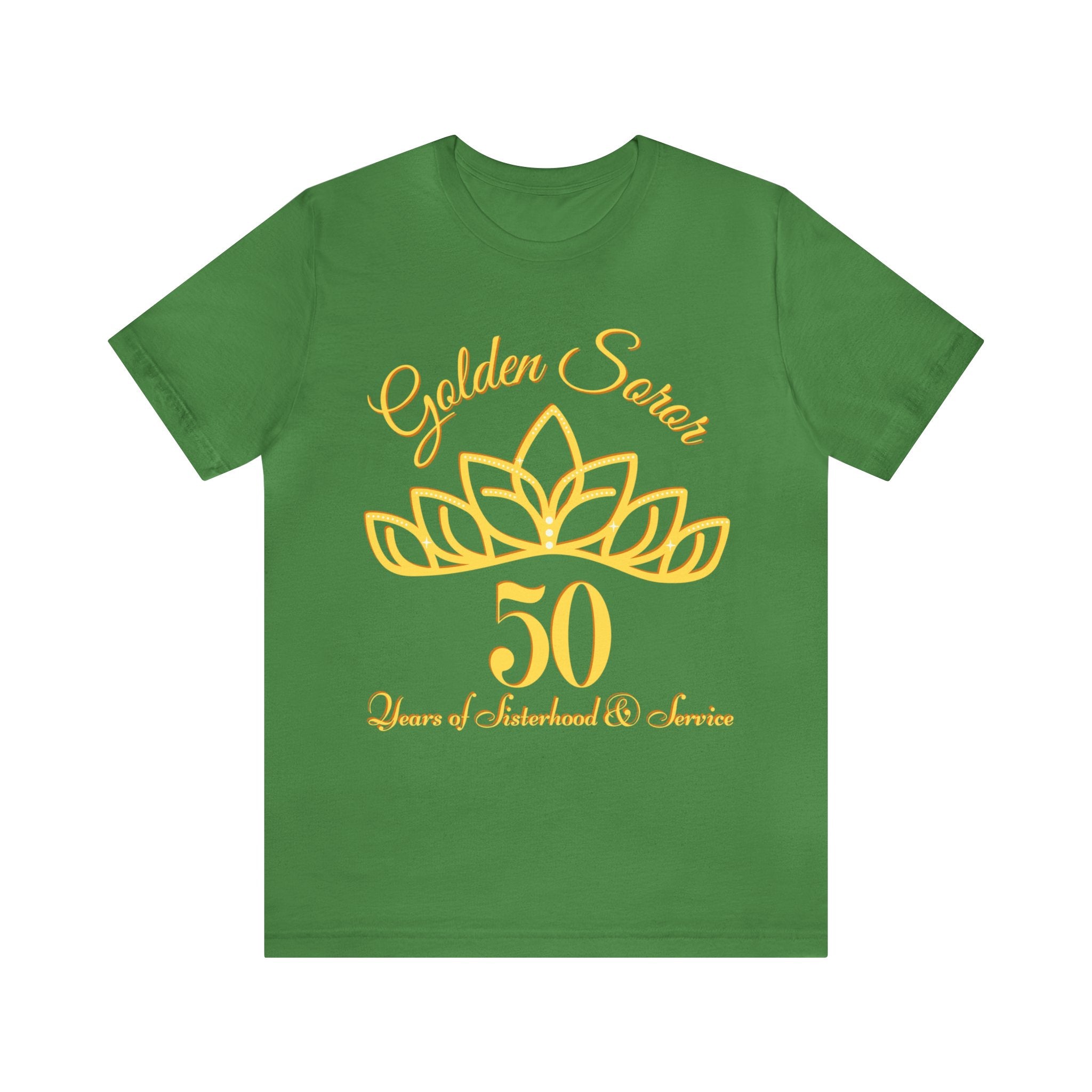 Golden Soror - 50 Years of Sisterhood & Service Short-Sleeve T-Shirt