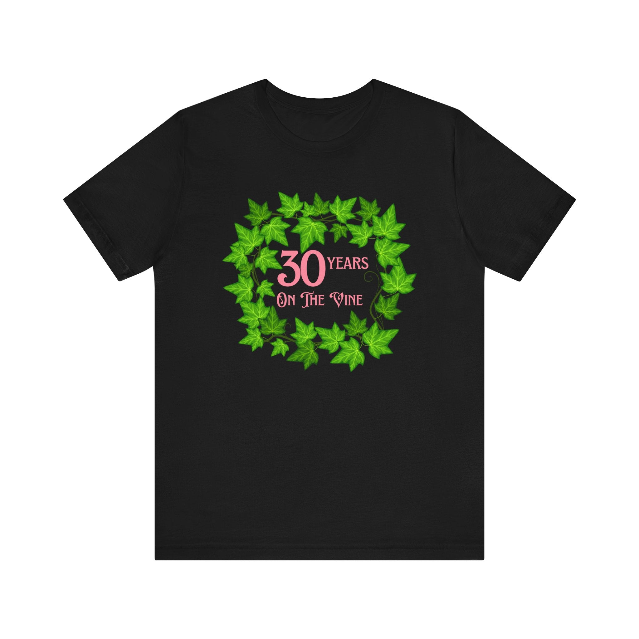 Celebrating 30 Years On the Vine Fitted Short Sleeved T-Shirt | AKA Inspired