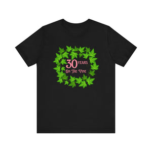 Celebrating 30 Years On the Vine Fitted Short Sleeved T-Shirt | AKA Inspired