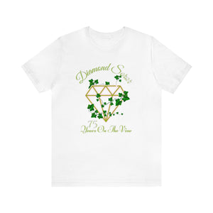 Diamond Soror 75 Years On The Vine Short-Sleeve T-Shirt | Sorority Inspired | HBCU